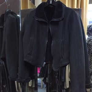 Black Shearling Jacket
